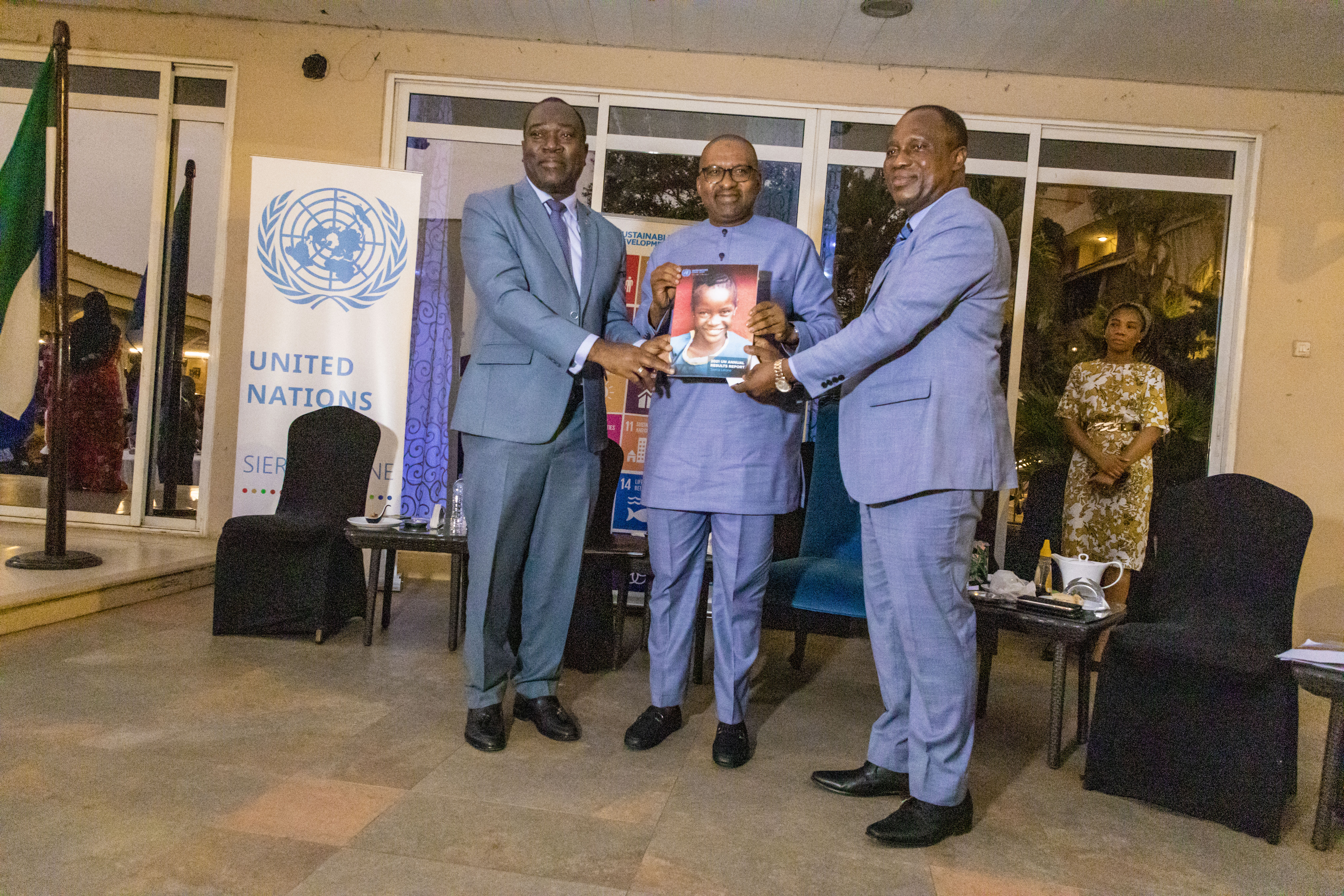 UN Sierra Leone releases its 2021 development advances report card to Government.